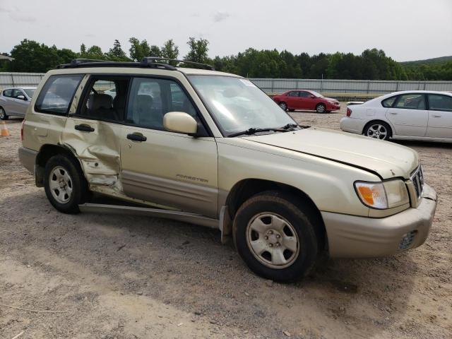 JF1SF65501H763983 - 2001 SUBARU FORESTER S GREEN photo 4