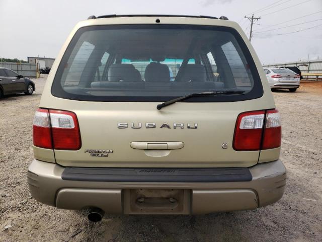 JF1SF65501H763983 - 2001 SUBARU FORESTER S GREEN photo 6