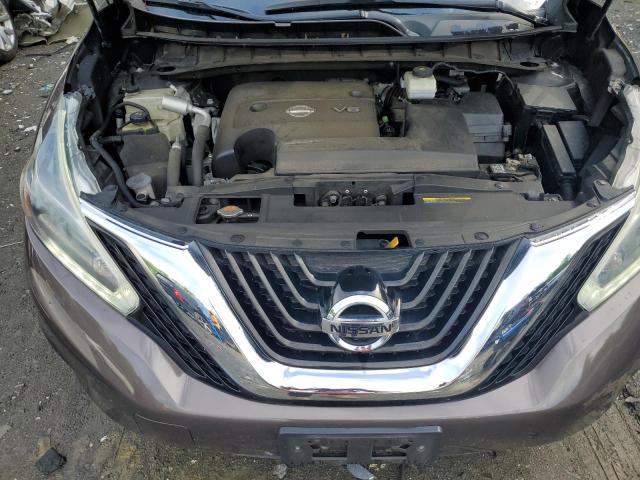 5N1AZ2MH4JN193534 - 2018 NISSAN MURANO S BROWN photo 12