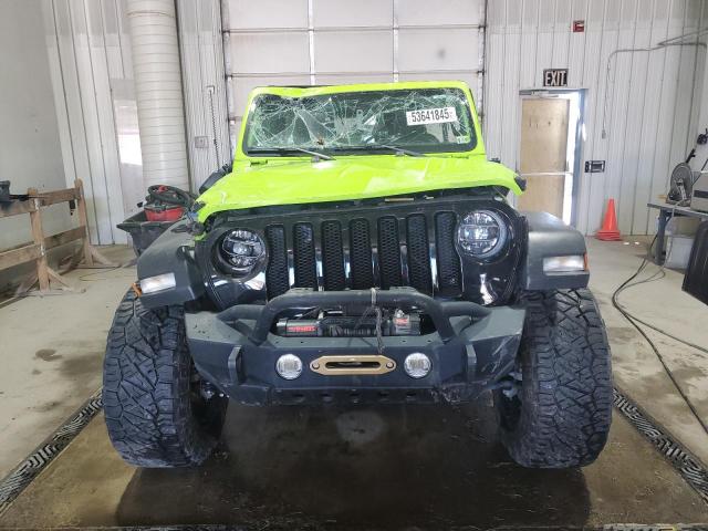 1C4HJXDNXMW819955 - 2021 JEEP WRANGLER SPORT მწვანე ფოტო 5