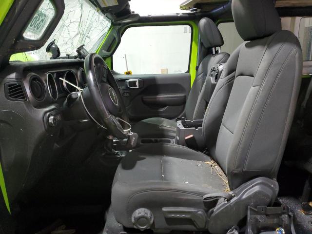 1C4HJXDNXMW819955 - 2021 JEEP WRANGLER SPORT მწვანე ფოტო 7