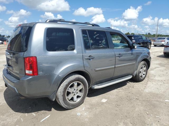 5FNYF38899B016418 - 2009 HONDA PILOT TOURING GRAY photo 3