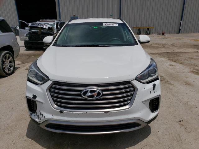 KM8SM4HF9HU184352 - 2017 HYUNDAI SANTA FE SE WHITE photo 5