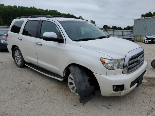 5TDDY5G17ES107511 - 2014 TOYOTA SEQUOIA PLATINUM WHITE photo 4