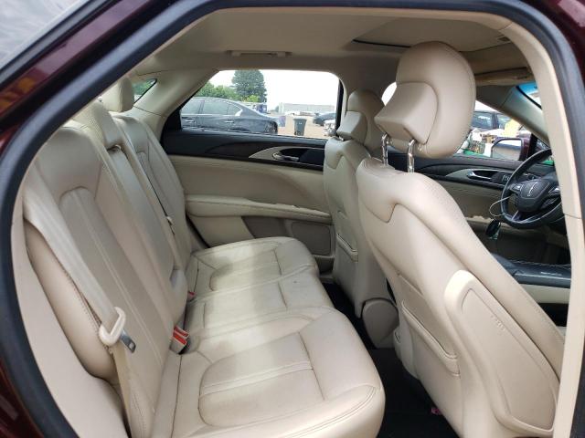 3LN6L5E9XHR615121 - 2017 LINCOLN MKZ RESERVE ბურგუნდია ფოტო 10