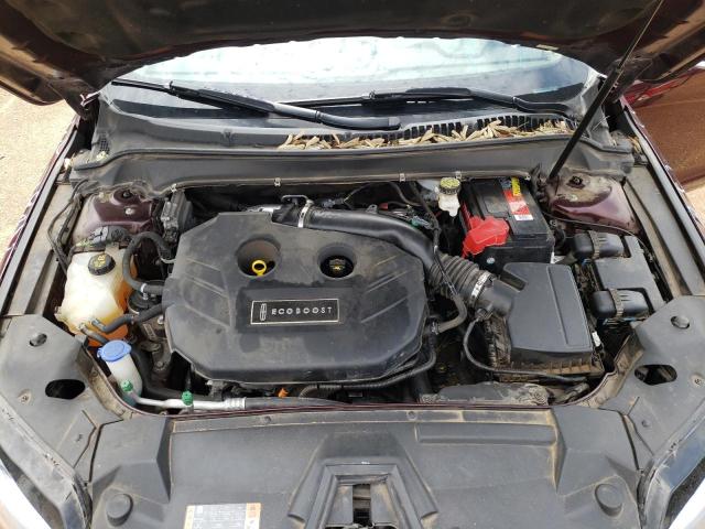 3LN6L5E9XHR615121 - 2017 LINCOLN MKZ RESERVE ბურგუნდია ფოტო 11