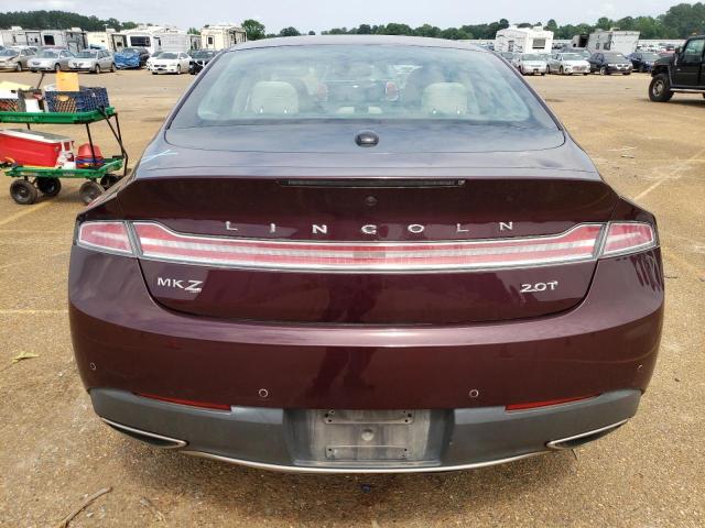 3LN6L5E9XHR615121 - 2017 LINCOLN MKZ RESERVE ბურგუნდია ფოტო 6