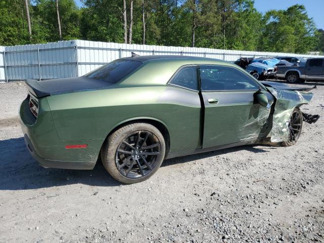 2C3CDZFJ4NH251892 - 2022 DODGE CHALLENGER R/T SCAT PACK GREEN photo 3