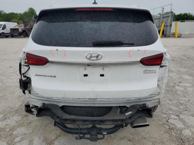 5NMS23AD5KH086950 - 2019 HYUNDAI SANTA FE SE WHITE photo 6