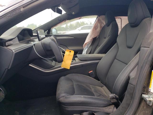 5YJSA1E64NF480397 - 2022 TESLA MODEL S Սև լուսանկար 7