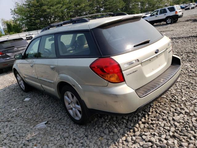 4S4BP62C777323036 - 2007 SUBARU OUTBACK OUTBACK 2.5I LIMITED BEIGE photo 2