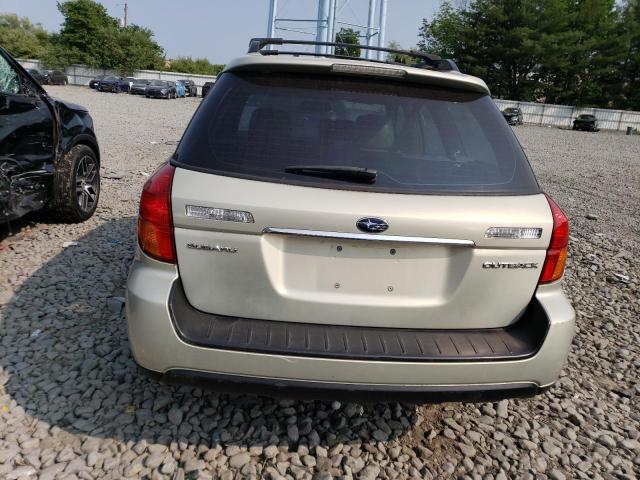 4S4BP62C777323036 - 2007 SUBARU OUTBACK OUTBACK 2.5I LIMITED BEIGE photo 6