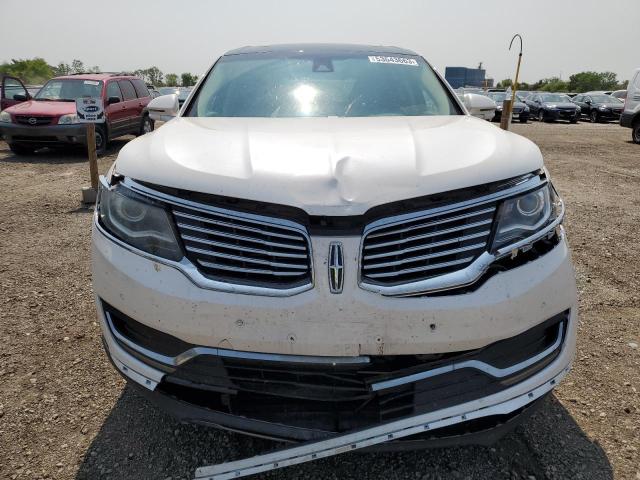 2LMPJ8LR6HBL15464 - 2017 LINCOLN MKX RESERVE Սպիտակ լուսանկար 5