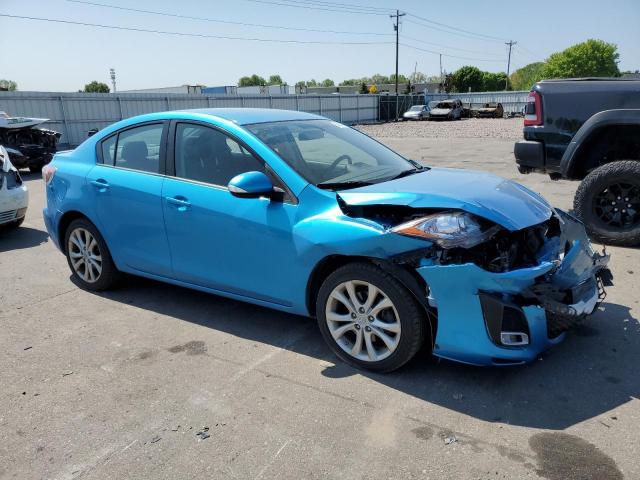 JM1BL1S59A1167418 - 2010 MAZDA 3 S BLUE photo 4