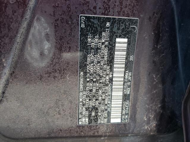 JTLZE4FE3CJ009975 - 2012 TOYOTA SCION XB 紫色 照片 13