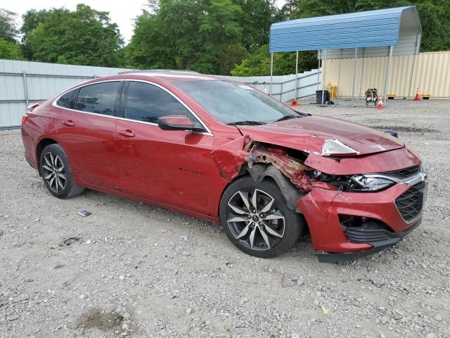 1G1ZG5ST3MF010332 - 2021 CHEVROLET MALIBU RS ბურგუნდია ფოტო 4