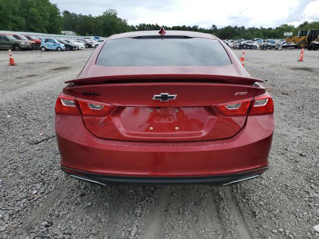 1G1ZG5ST3MF010332 - 2021 CHEVROLET MALIBU RS ბურგუნდია ფოტო 6