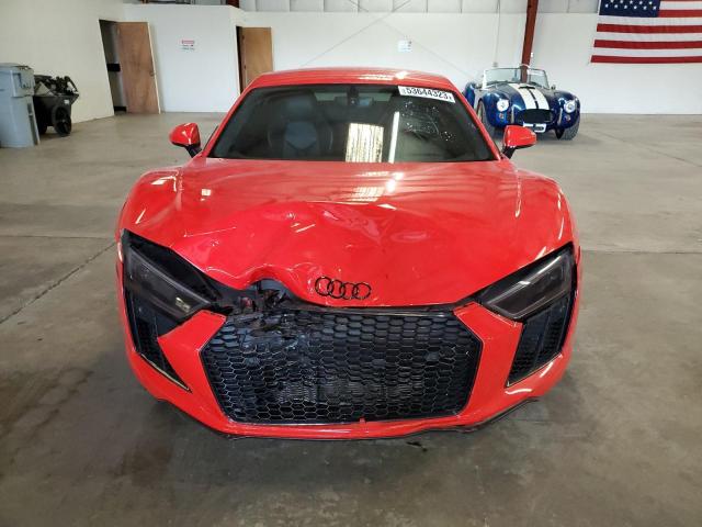 WUAEAAFX7H7904219 - 2017 AUDI R8 5.2 QUATTRO RED photo 5