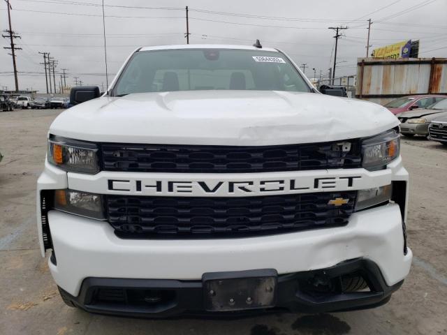 1GCRWBEK4MZ306762 - 2021 CHEVROLET SILVERADO C1500 CUSTOM WHITE photo 5