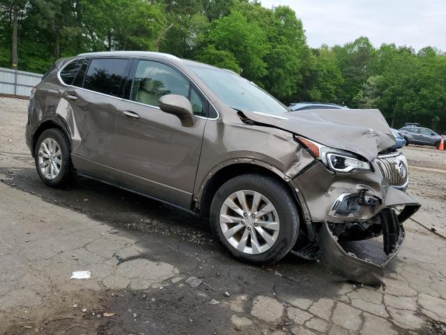 LRBFXBSA6HD195855 - 2017 BUICK ENVISION ESSENCE بني صورة 4