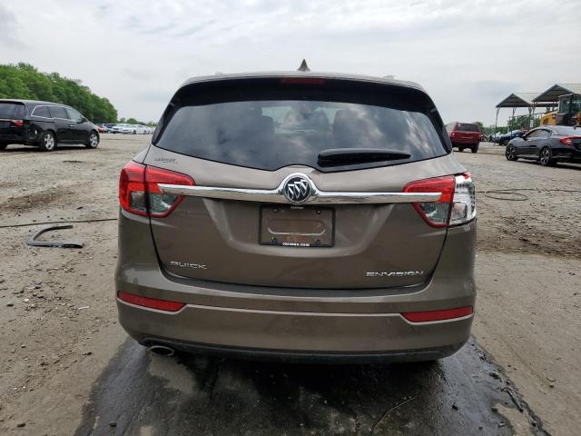 LRBFXBSA6HD195855 - 2017 BUICK ENVISION ESSENCE بني صورة 6
