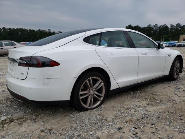 5YJSA1H10EFP47924 - 2014 TESLA MODEL S Սպիտակ լուսանկար 3