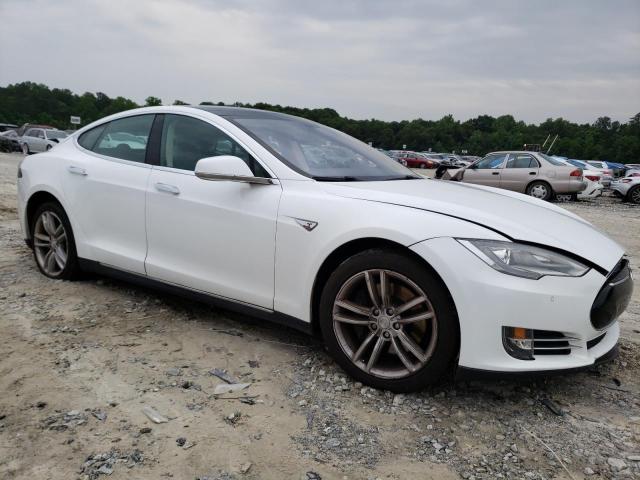 5YJSA1H10EFP47924 - 2014 TESLA MODEL S Սպիտակ լուսանկար 4