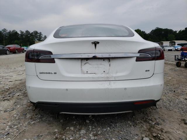 5YJSA1H10EFP47924 - 2014 TESLA MODEL S Սպիտակ լուսանկար 6
