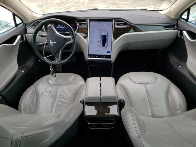 5YJSA1H10EFP47924 - 2014 TESLA MODEL S Սպիտակ լուսանկար 8