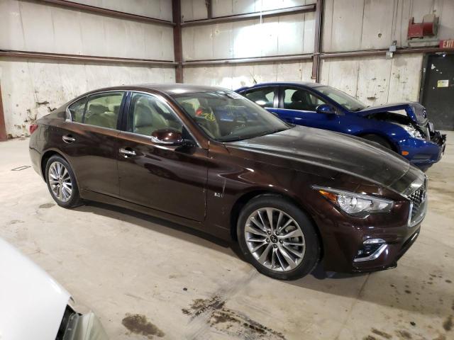 JN1EV7AR8LM252995 - 2020 INFINITI Q50 PURE BROWN photo 4