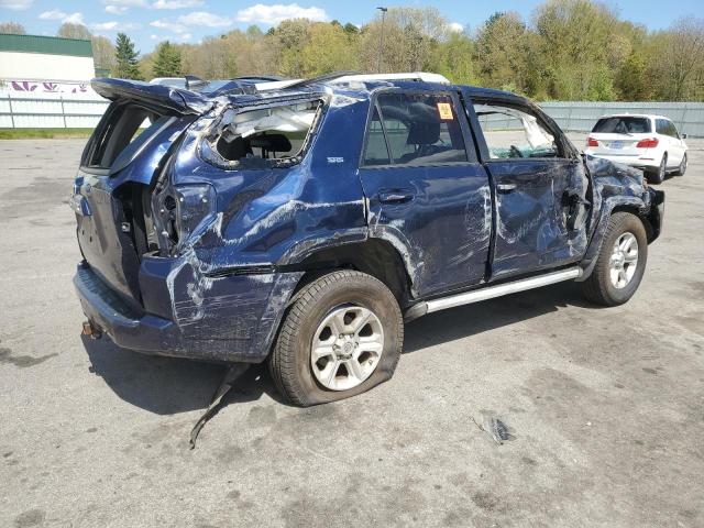 JTEBU5JR3E5188784 - 2014 TOYOTA 4RUNNER SR5 BLUE photo 3