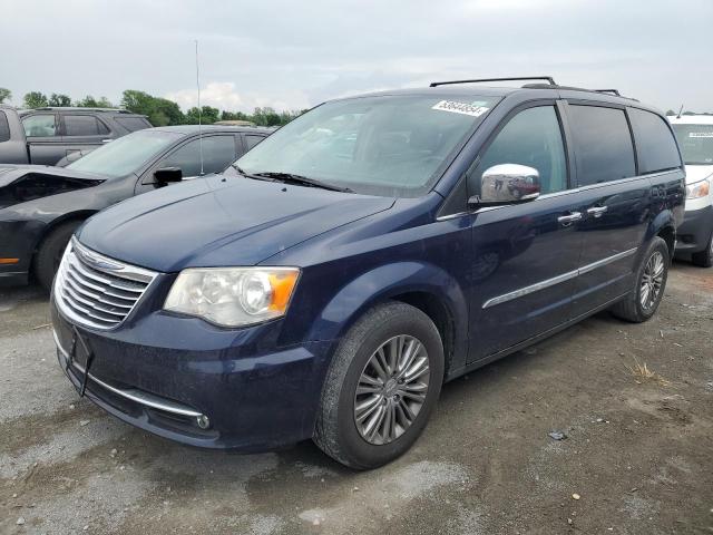 2C4RC1CG1ER169342 - 2014 CHRYSLER TOWN & COU TOURING L BLUE photo 1