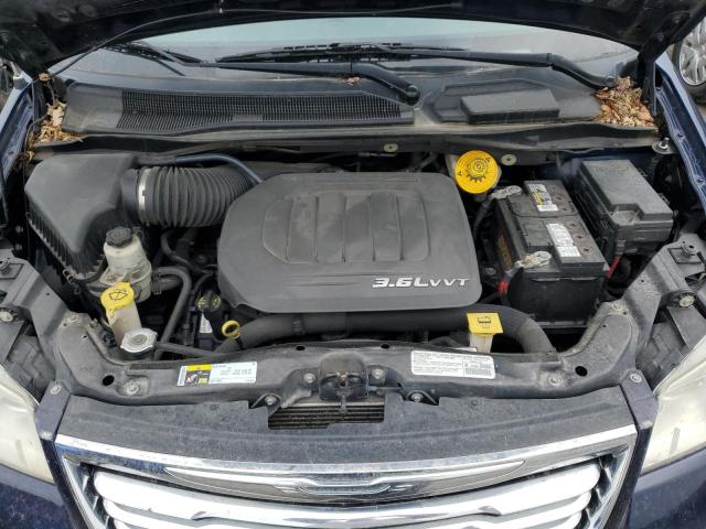 2C4RC1CG1ER169342 - 2014 CHRYSLER TOWN & COU TOURING L BLUE photo 12