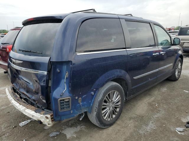2C4RC1CG1ER169342 - 2014 CHRYSLER TOWN & COU TOURING L BLUE photo 3