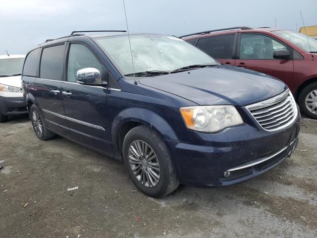 2C4RC1CG1ER169342 - 2014 CHRYSLER TOWN & COU TOURING L BLUE photo 4