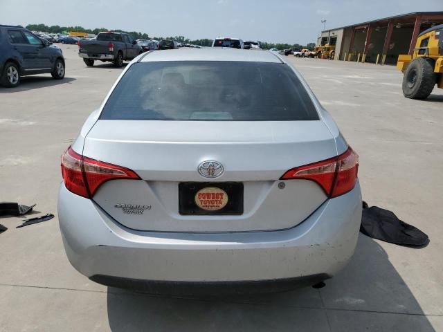 5YFBURHE4KP907716 - 2019 TOYOTA COROLLA L SILVER photo 6