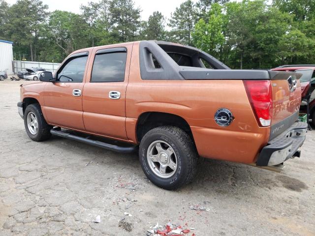 3GNEC12Z65G109457 - 2005 CHEVROLET AVALANCHE C1500 ORANGE photo 2