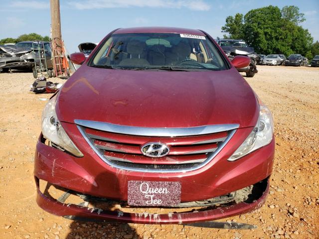 5NPEB4AC7EH903594 - 2014 HYUNDAI SONATA GLS RED photo 5