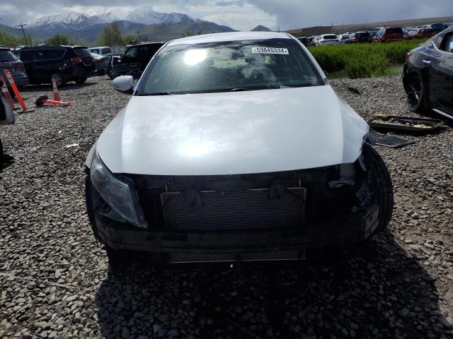 KNAGN4A77B5147437 - 2011 KIA OPTIMA EX WHITE photo 5