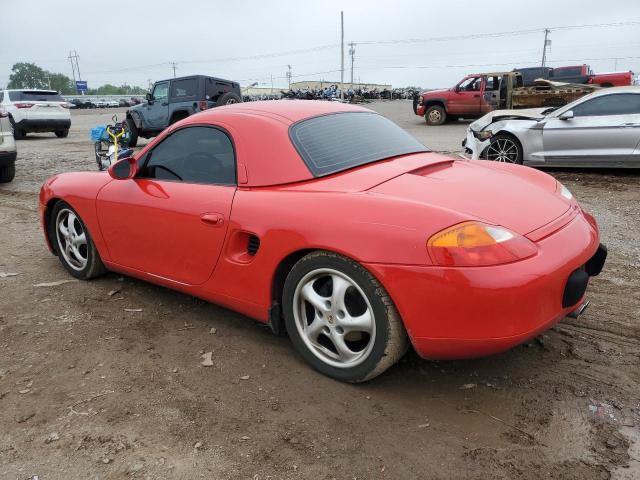 WP0CA2989WS620454 - 1998 PORSCHE BOXSTER RED photo 2