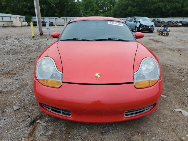 WP0CA2989WS620454 - 1998 PORSCHE BOXSTER RED photo 5