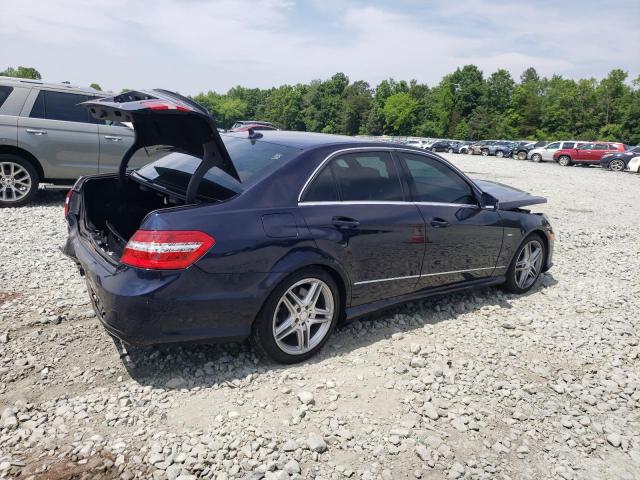 WDDHF9BB3CA621063 - 2012 MERCEDES-BENZ E 550 4MATIC BLUE photo 3