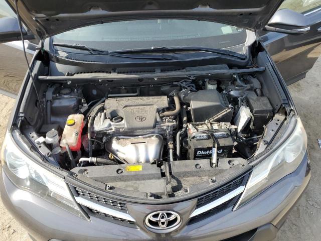 2T3WFREV6FW149146 - 2015 TOYOTA RAV4 XLE GRAY photo 12