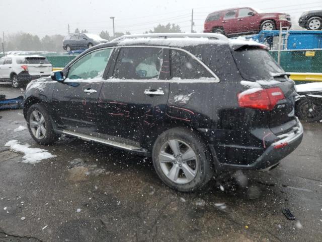 2HNYD2H66AH507553 - 2010 ACURA MDX TECHNOLOGY BLACK photo 2