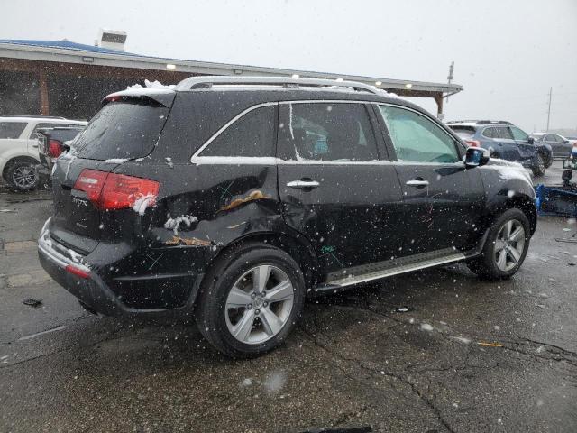 2HNYD2H66AH507553 - 2010 ACURA MDX TECHNOLOGY BLACK photo 3