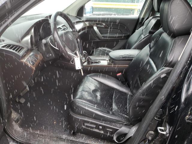 2HNYD2H66AH507553 - 2010 ACURA MDX TECHNOLOGY BLACK photo 7