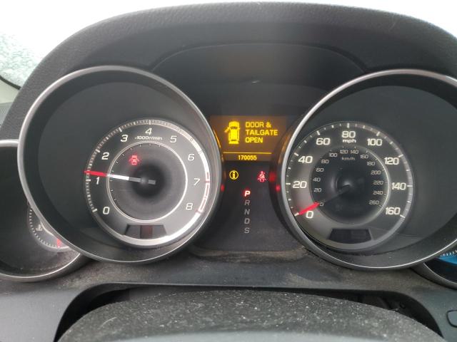 2HNYD2H66AH507553 - 2010 ACURA MDX TECHNOLOGY BLACK photo 9