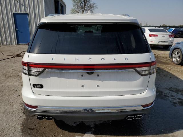 5LM5J6WC4NGL09128 - 2022 LINCOLN AVIATOR თეთრი ფოტო 6