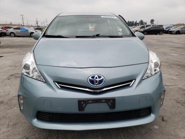 JTDZN3EU2EJ004431 - 2014 TOYOTA PRIUS V GREEN photo 5