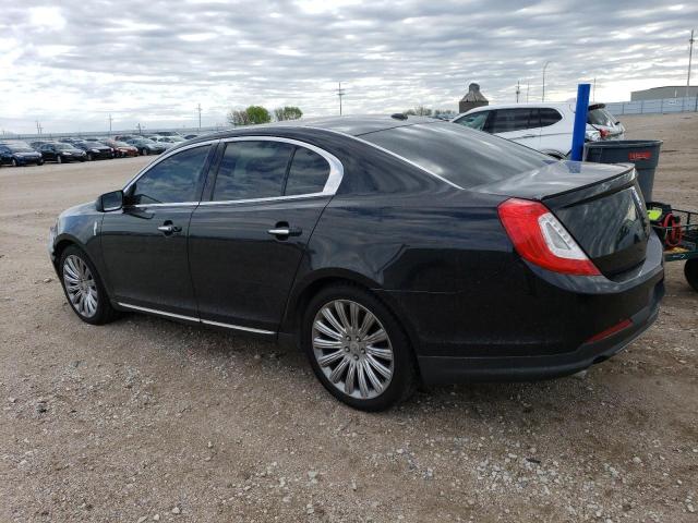 1LNHL9DK2DG611215 - 2013 LINCOLN MKS BLACK photo 2